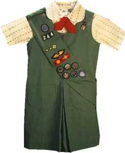 girl scout uniform